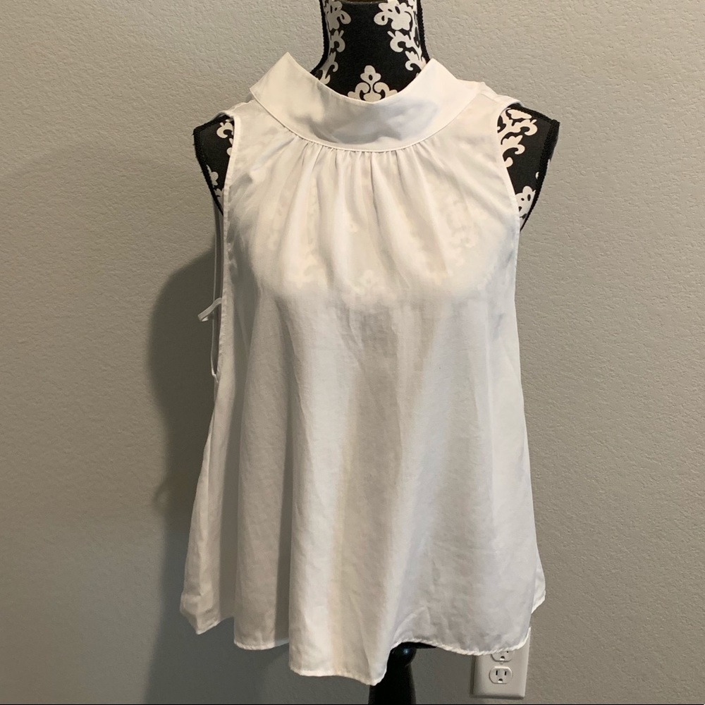 Free People collard neck blouse